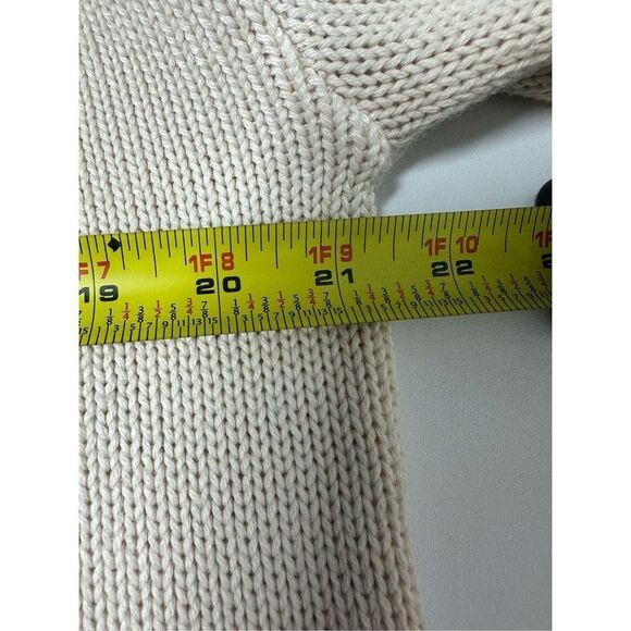 Billabong Women’s Cotton Blend Knit Crop Cardigan Buttoned Sz S Oversized - Picture 9 of 11